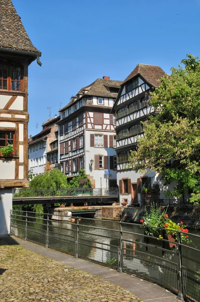 Alsace, Strazburg eski ve tarihi bölgesi — Stok fotoğraf