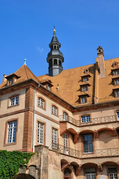 Elsass, altes und historisches Viertel in Straßburg — Stockfoto