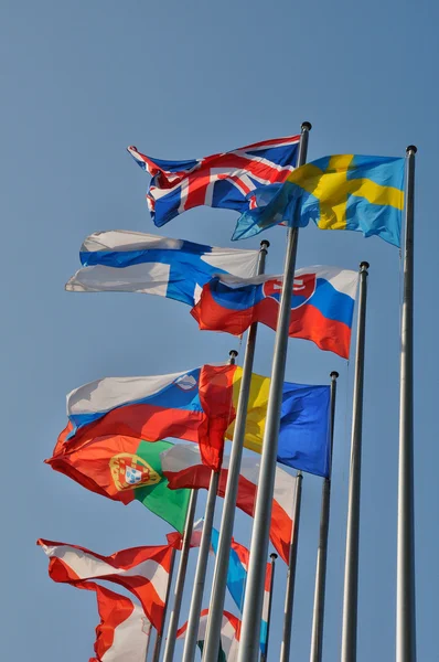 Frankreich, Europäisches Parlament von Straßburg — Stockfoto