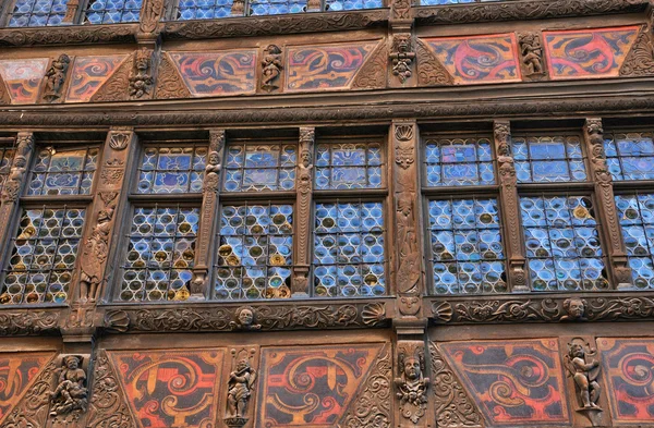 Alsacia, casco antiguo e histórico de Estrasburgo —  Fotos de Stock