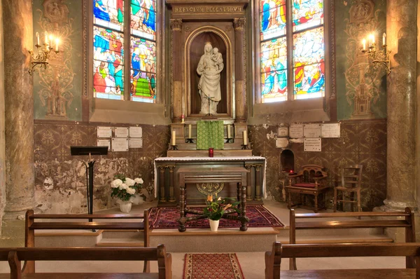 Frankreich, historische Kirche von triel sur seine — Stockfoto