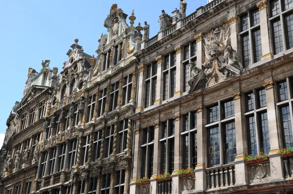 Bélgica, pitoresca Grand Place de Bruxelas — Fotografia de Stock