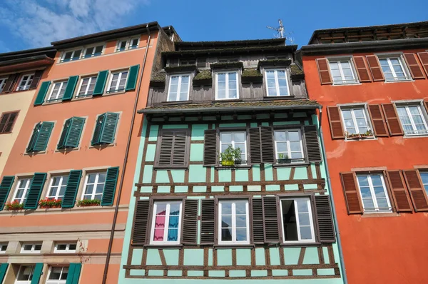 Alsace, old and historical district in Strasbourg — Stock Photo, Image