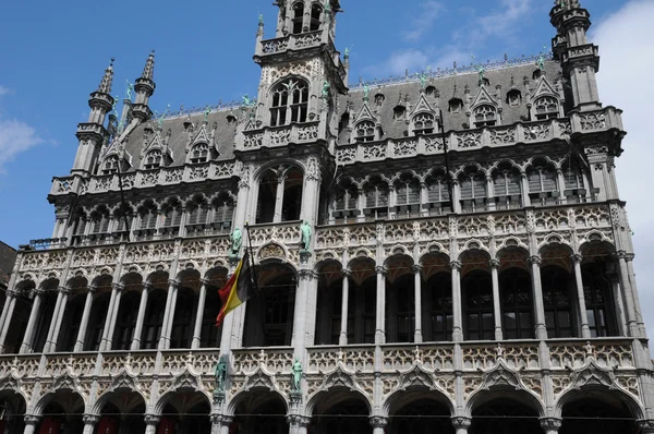 Bélgica, pintoresca Grand Place de Bruselas — Foto de Stock