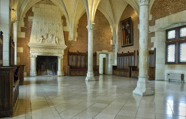 Salle du conseil dans le château d'Amboise — Photo
