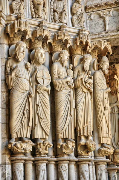 France, la cathédrale de Chartres à Eure et Loir — Photo