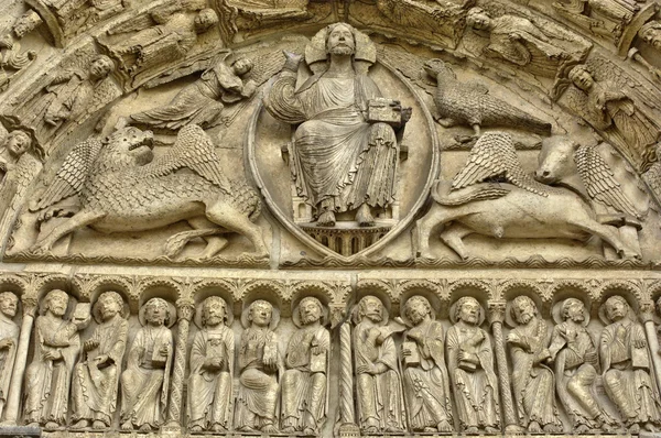 Fransa, Eure et Loir 'deki Chartres Katedrali — Stok fotoğraf