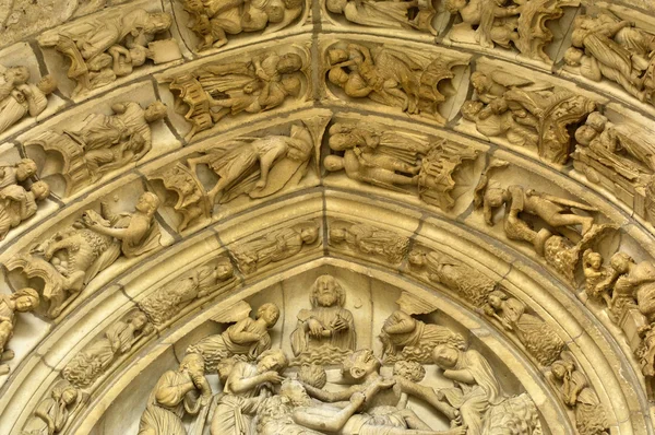 Francia, la cattedrale di Chartres a Eure et Loir — Foto Stock