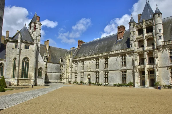 Замок chateaudun в Ер і Луар — стокове фото