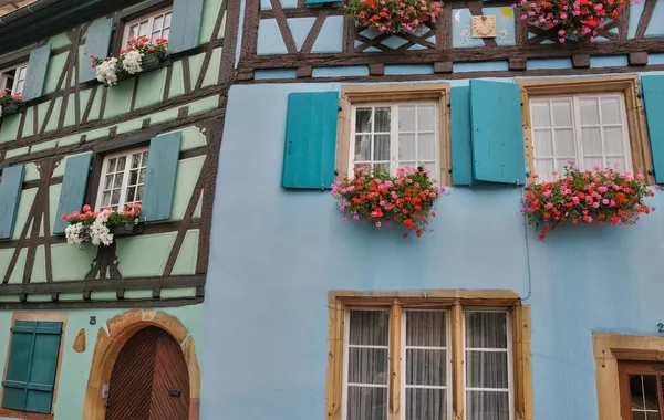 França, pitoresca cidade de Colmar em Haut Rhin — Fotografia de Stock