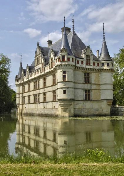 Castillo renacentista de Azay le Rideau en Touraine —  Fotos de Stock