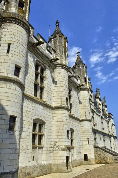 Castelo de Loches em Indre et Loire — Fotografia de Stock