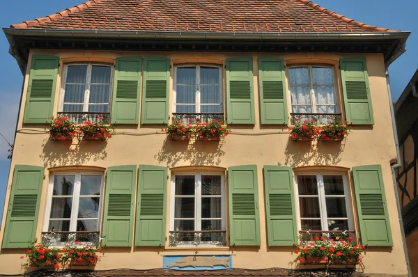 France, picturesque old city of Obernai — Stock Photo, Image