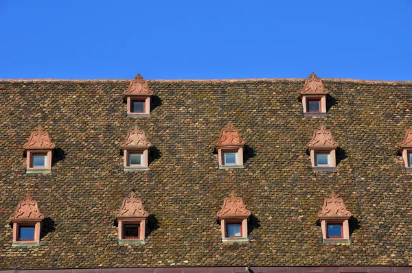 Elzas, oude en historische wijk in Straatsburg — Stockfoto