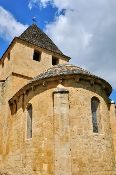 Francja, Kościół carsac aillac w dordogne — Zdjęcie stockowe