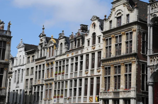 Bélgica, pintoresca Grand Place de Bruselas — Foto de Stock