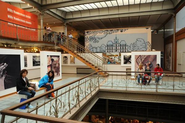 Bélgica, pitoresco museu de banda desenhada de Bruxelas — Fotografia de Stock