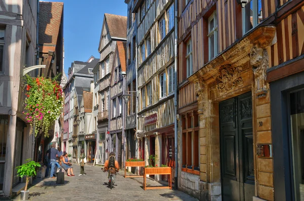 Frankrike, staden rouen i normandie — Stockfoto