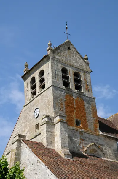 Eglise du village de Wy dit joli à Val d Oise — Photo