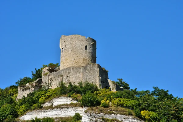 Francia, el pintoresco pueblo de La Roche Guyon — Foto de Stock