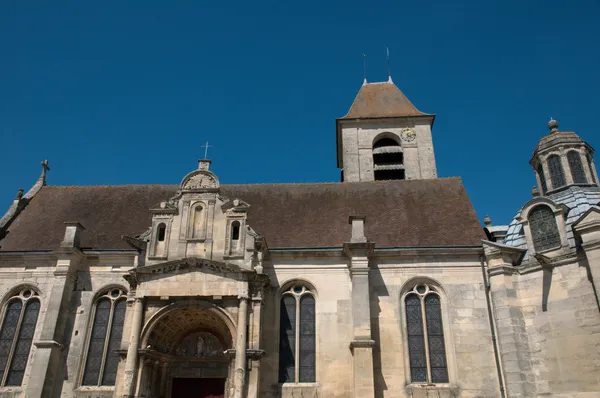 France, the picturesque church of Marines — Stock Photo, Image