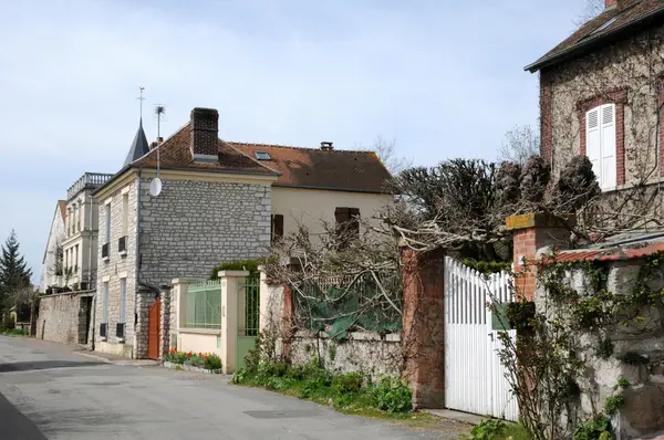 Francia, pittoresco villaggio di Giverny in Normandia — Foto Stock