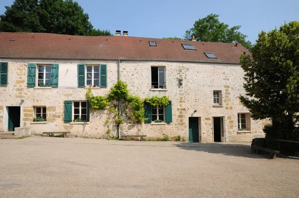 Fransa, val d jouy le MOUTIER Köyü oise — Stok fotoğraf