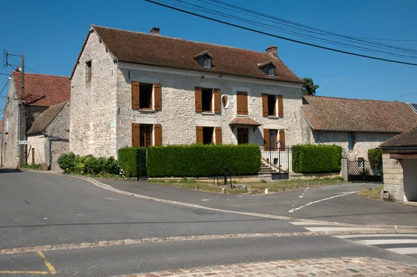 Pittoresco villaggio di Bouconvillers in Picardie — Foto Stock