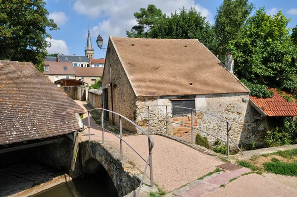 Frankrijk, het schilderachtige dorpje van chevreuse — Stockfoto