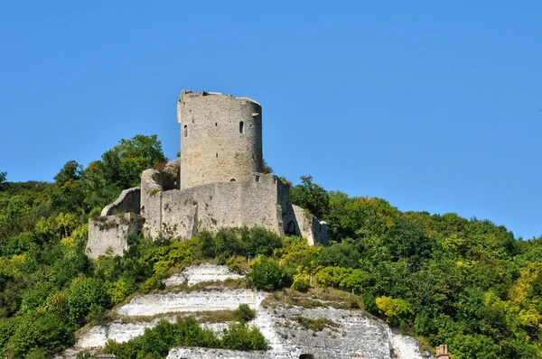 Francja, malowniczej miejscowości la roche guyon — Zdjęcie stockowe