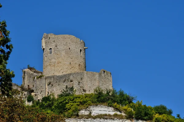 Francia, il pittoresco villaggio di La Roche Guyon — Foto Stock