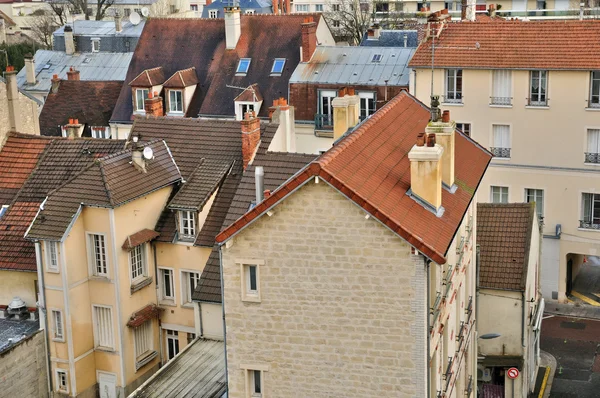 Francia, la ciudad de Poissy — Foto de Stock