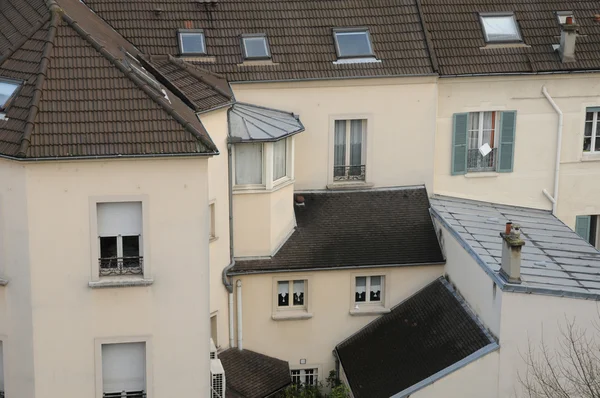 Francia, la città di Poissy — Foto Stock