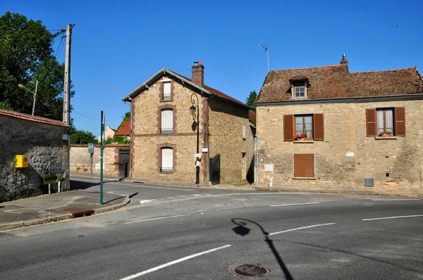 França, a aldeia de Ableiges em Val d Oise — Fotografia de Stock