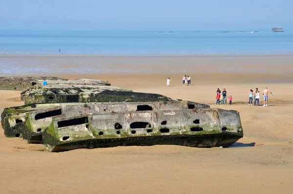France, city of Arromanches in Normandie — Stock Image France, city of Arromanches in Normandie Royalty Free Stock Photos