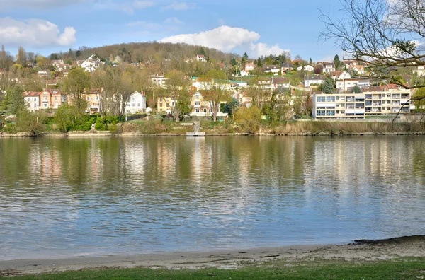 Frankreich, die Stadt von triel sur seine — Stockfoto