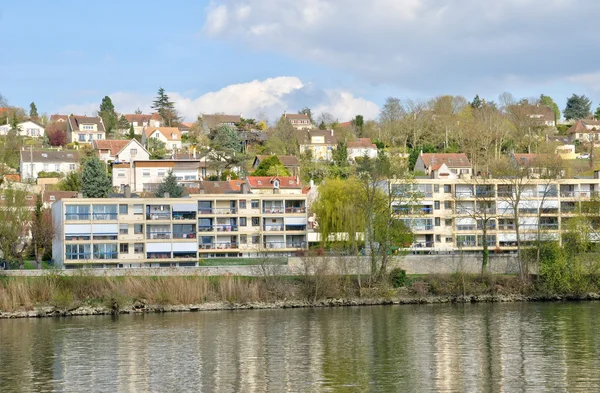 França, a cidade de Triel sur Seine — Fotografia de Stock