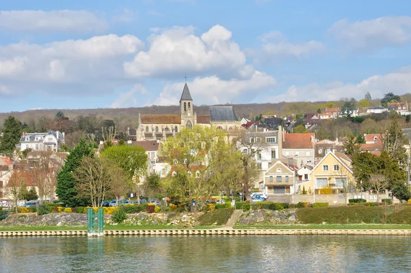 Francja, miasta triel sur Seine — Zdjęcie stockowe