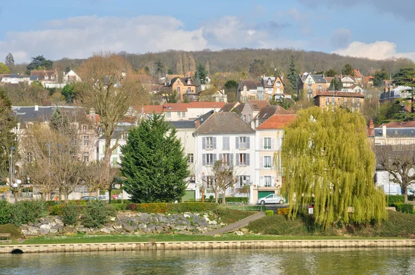 Francie, město triel sur Seine — Stock fotografie