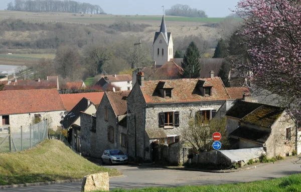 France, the village of Sailly — Stock Photo, Image