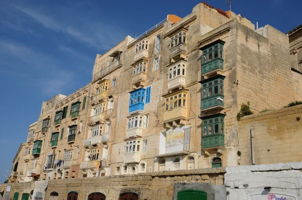 Malta, la pintoresca ciudad de Valetta —  Fotos de Stock