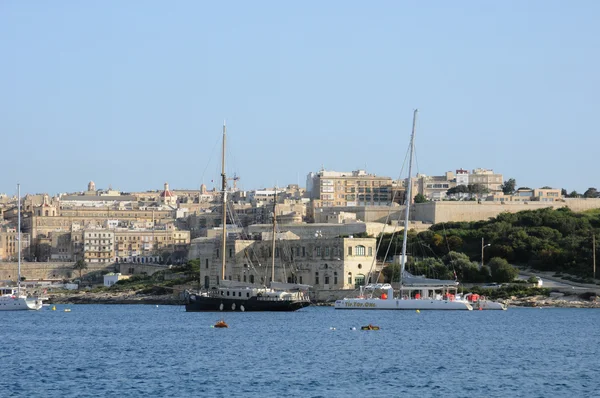 Malta, het schilderachtige stad van valetta — Stockfoto