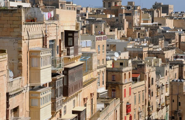 Malta, valetta pitoresk kenti — Stok fotoğraf