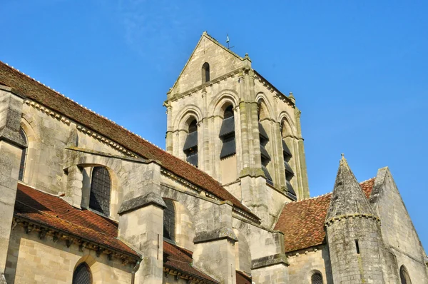 Kościół w auvers sur oise — Zdjęcie stockowe