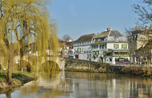 Val d Oise, picturesque city of L Isle Adam — Stock Photo, Image