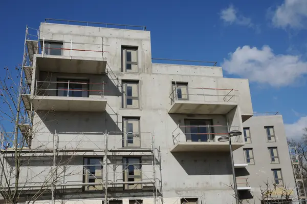 França, um canteiro de obras em Les Mureaux — Fotografia de Stock