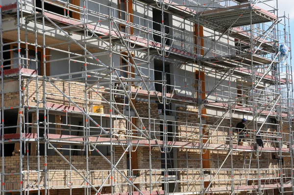 France, a building site in Les Mureaux — Stock Photo, Image