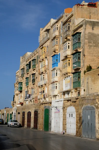 Malta, valetta pitoresk kenti — Stok fotoğraf