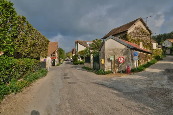 Franciaország, a falu Giverny-Eure — Stock Fotó