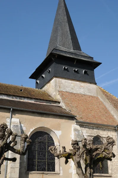 Ile de france, a város: gasny — Stock Fotó